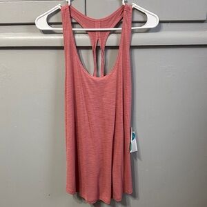 Coral Sleeveless Tank Top